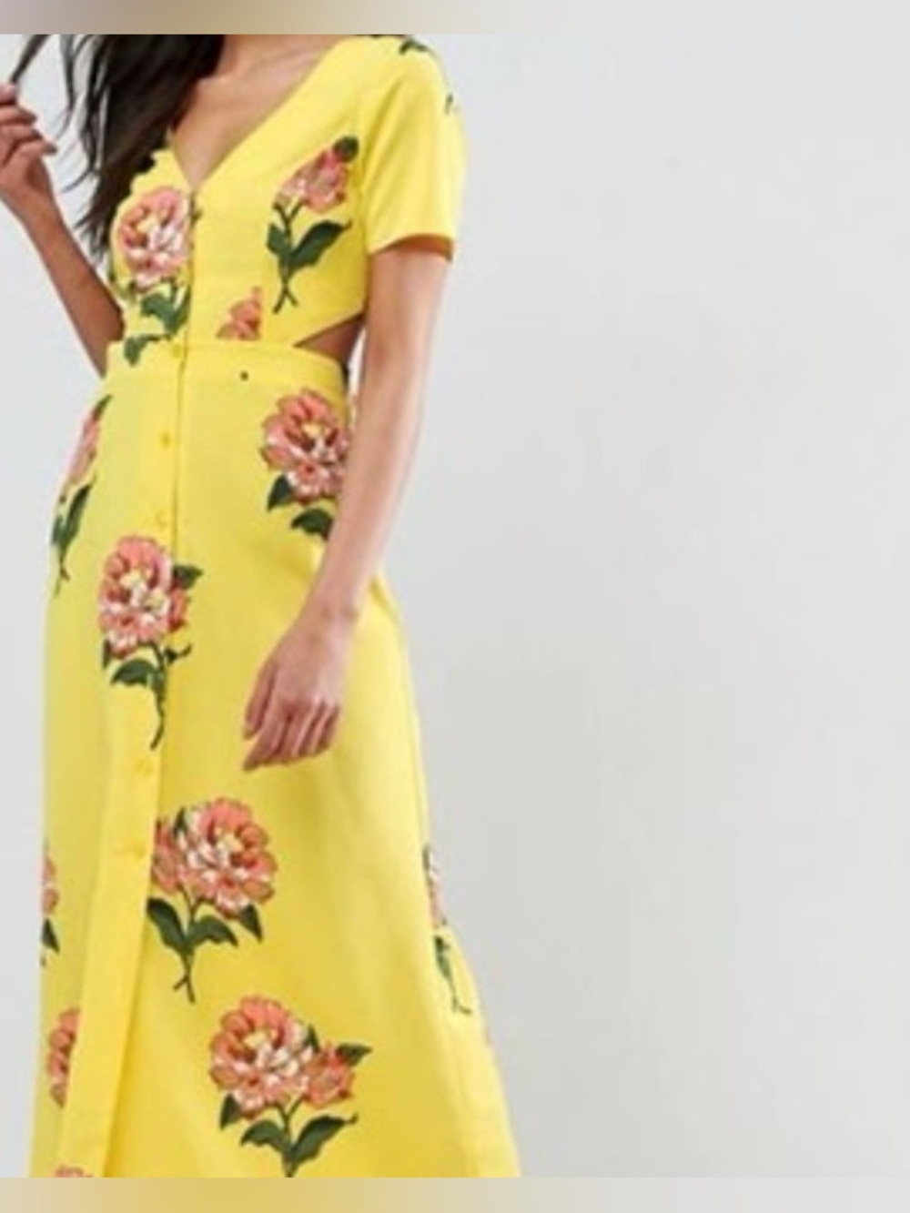 Floral Maxi Tea Dress